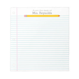 Lijnd Notitieboek voor leerpotlood Notitieblok