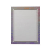 Lijnd Silver 8.5x11 Note Pad Notitieblok (Linkerzijde)