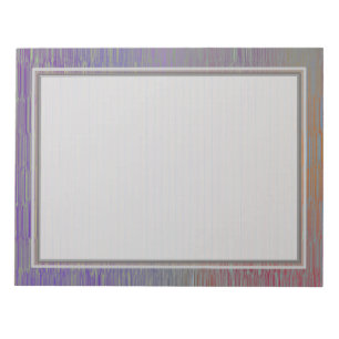 Lijnd Silver 8.5x11 Note Pad Notitieblok