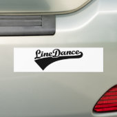 Lijndans Bumpersticker (Op auto)