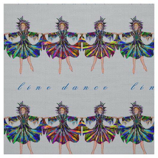 lijndans stof (Swatch)