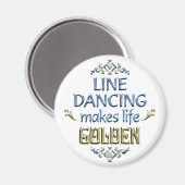 Lijndansen is goud magneet (Voorkant / Achterkant)