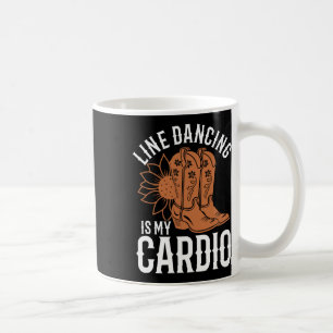 Lijndansen is mijn cardio-line danseres country mu koffiemok