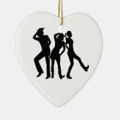 Lijndansen Keramisch Ornament (Rechts)