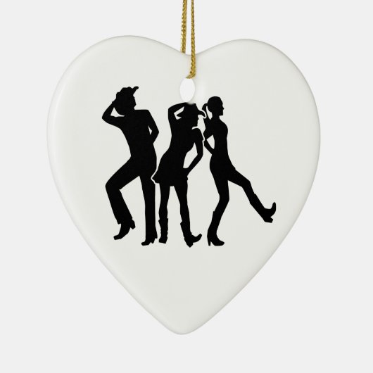 Lijndansen Keramisch Ornament (Rechts)