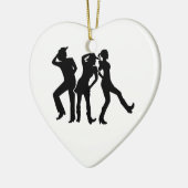 Lijndansen Keramisch Ornament (Links)