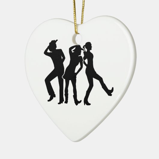 Lijndansen Keramisch Ornament (Links)