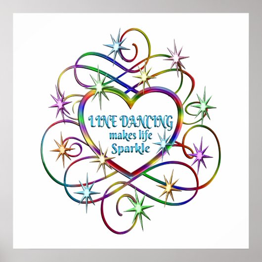 Lijndansen maakt leven vrij poster (Voorkant)