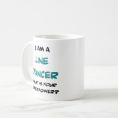 lijndanser koffiemok (Voorkant links)