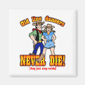 Lijndansers Magneet (Voorkant)