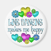 Lijndansgeluk Magneet (Voorkant)