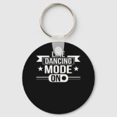 Lijndansmodus On line dansende cadeaus Sleutelhanger (Voorkant)