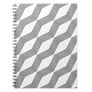 Lijndiagonaal-band Notitieboek