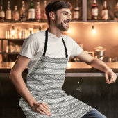 Lijnen Abstract Schort