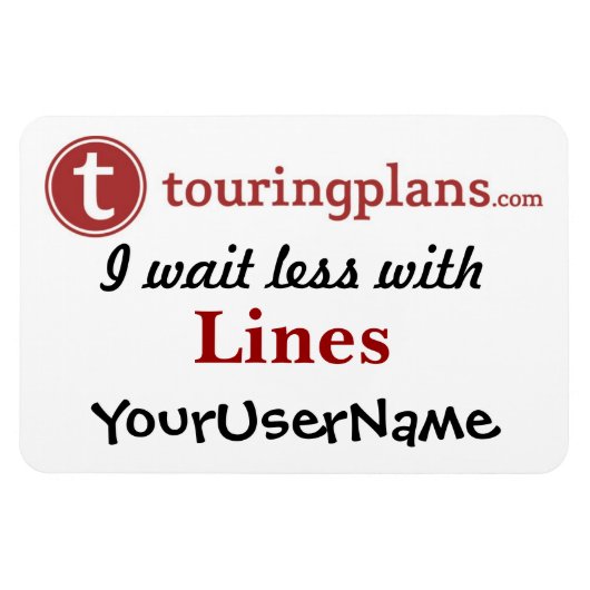 Lijnen Auto & Resort Deurmagneet (wit) Magneet (Horizontaal)