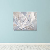 Lijnen beoordeeld canvas afdruk (Insitu (Houten vloer))