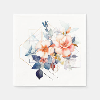 Lijnen&Bloemen: Trouwservetten Servet
