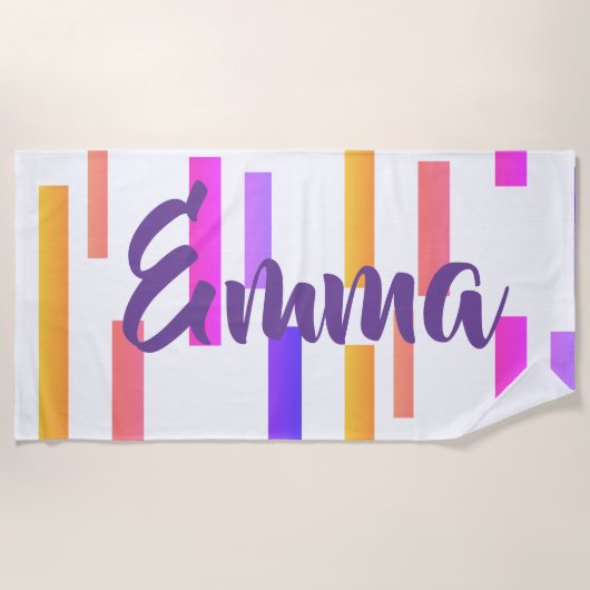 Lijnen blokkeren je eigen handdoek (Voorkant)