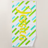 Lijnen blokkeren je eigen handdoek (Voorkant)
