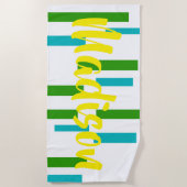 Lijnen blokkeren je eigen handdoek (Voorkant)