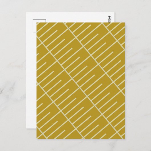 lijnen briefkaart (Voorkant / Achterkant)