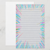 Lijnen Briefpapier (Voorkant / Achterkant)