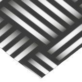 Lijnen die kunst kruisen lange tafelloper (Hoek)