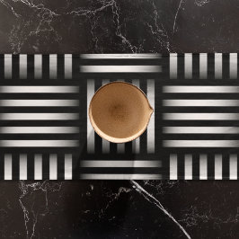 Lijnen die kunst kruisen lange tafelloper