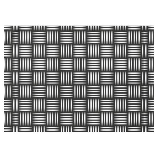 Lijnen die kunst kruisen tafelkleed (Voorkant (Horizontaal))