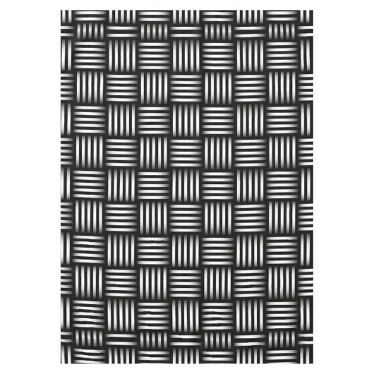 Lijnen die kunst kruisen tafelkleed (Voorkant)