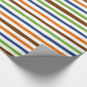 Lijnen die papier verpakken (Hoek)