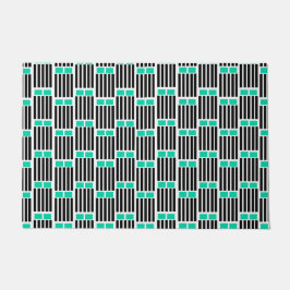 Lijnen en boxen deurmat