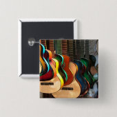 Lijnen en Buttonnen Vierkante Button 5,1 Cm (Voorkant /achterkant)