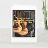 Lijnen en Curven Gitaren Kaart (Achterkant)