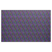 Lijnen en noden - neon stof (Yard (91,4 cm))