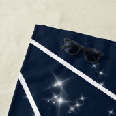 Lijnen en Sterren Badhanddoek (In situ)