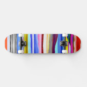 Lijnen geweldig 70's vintage skateboard surf stij (Horizontaal)