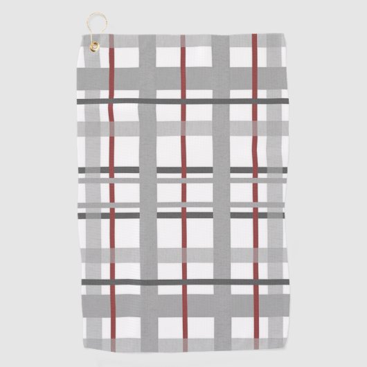 Lijnen Golfhanddoek (Voorkant)