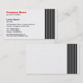 Lijnen - Goud Visitekaartje (Voorkant / Achterkant)