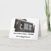 Lijnen gp-10 # 2202 van het Spoor van Penn Feestdagen Kaart (Achterkant)