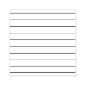 Lijnen Hout Art Stamp Rubberstempel (Afrduk)