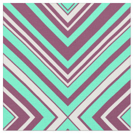 Lijnen kleuren paarse en aqua kleur stof