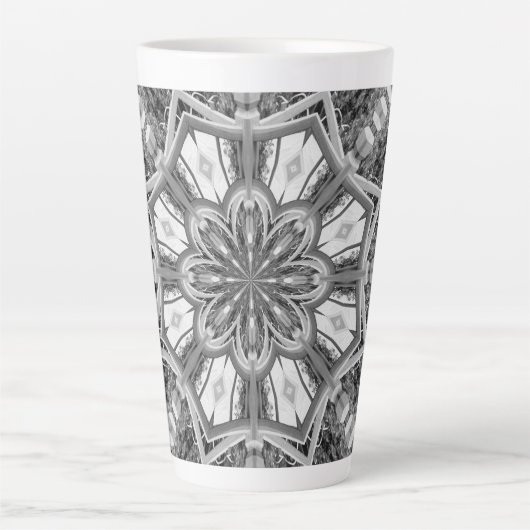 Lijnen Latte Mok (Voorkant)