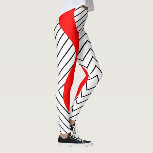 Lijnen Leggings (Rechts)