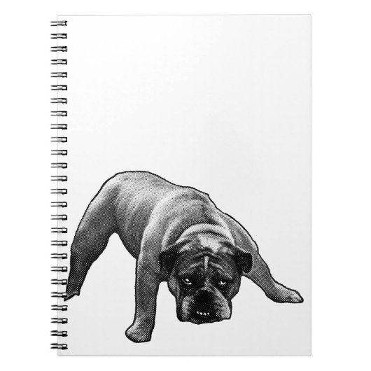 Lijnen, Lijsten, Bulldog Notitieboek (Voorkant)