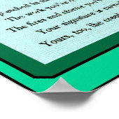 Lijnen met een Lineman Ma Bell Poster (Hoek)