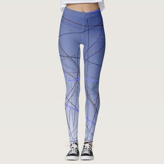 Lijnen Over Lijnen Leggings (Voorkant)