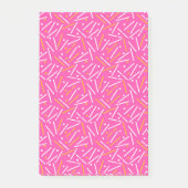 Lijnen Patroon 1 Post-it® Notes (Voorkant)