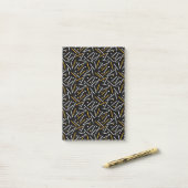 Lijnen Patroon 4 Post-it® Notes (Op bureau)