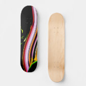 Lijnen Persoonlijk Skateboard (Voorkant)